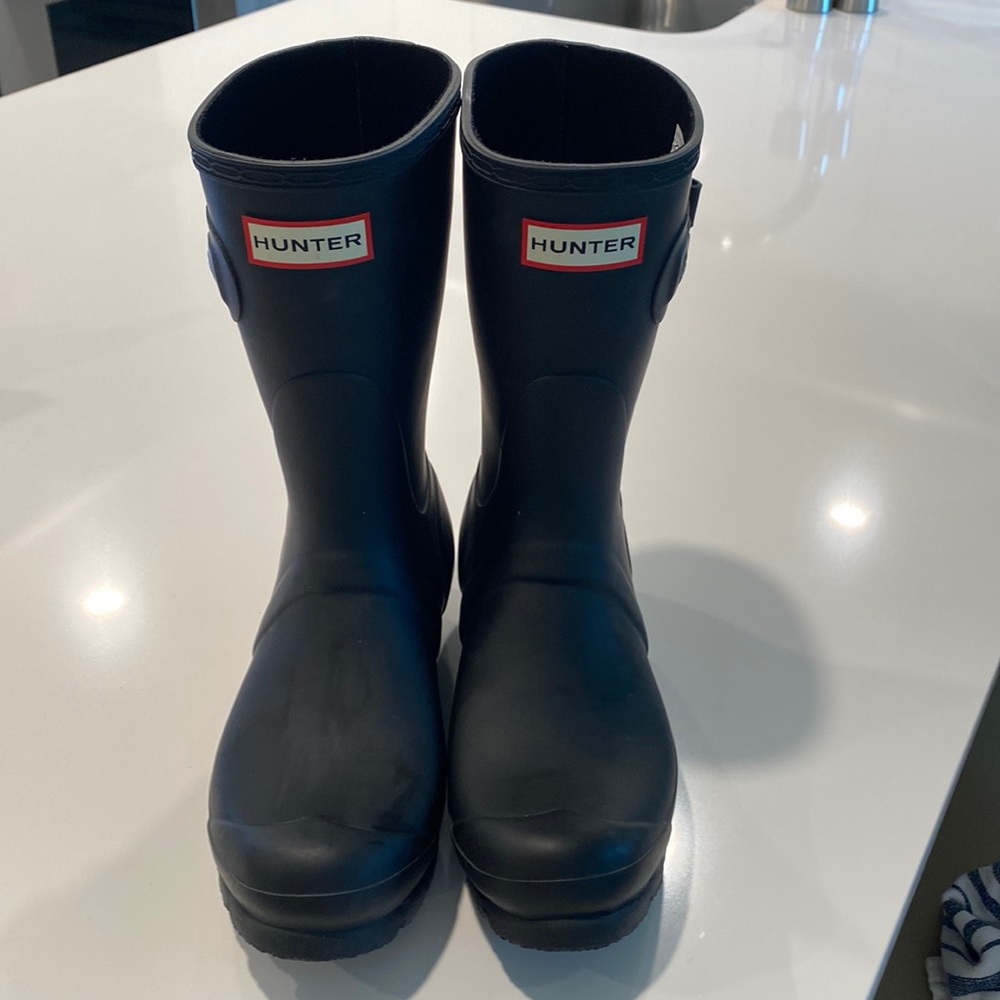 Hunter original waterproof rain boot - short